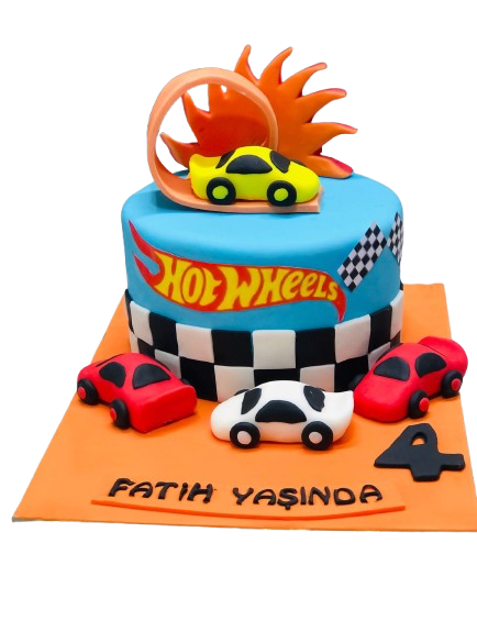 Hız Tutkunu Hot Wheels Butik Pasta