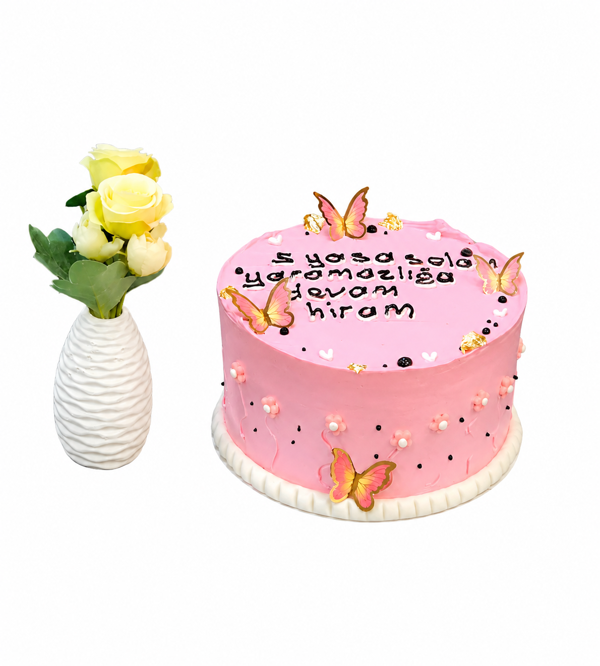 Pembe Kelebek Bahçesi Butik Pasta